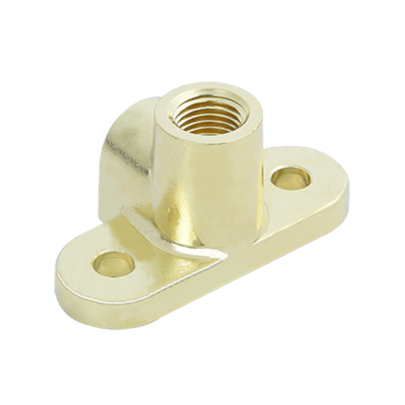 Brass forging + 90° copper joint + brass joint