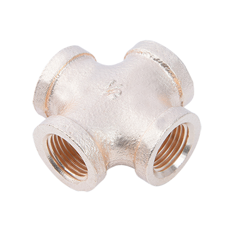 Bronze casting + four-way valve body + bronze valve body
