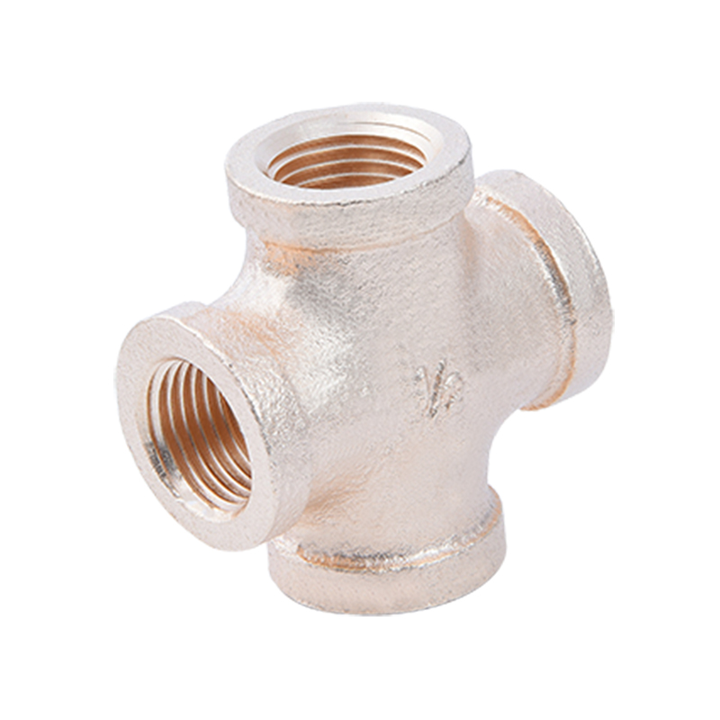 Bronze casting + four-way valve body + bronze valve body