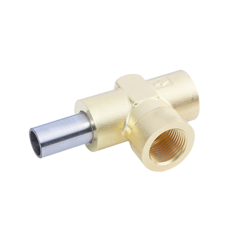 Brass forging + Tee joint + Brass joint