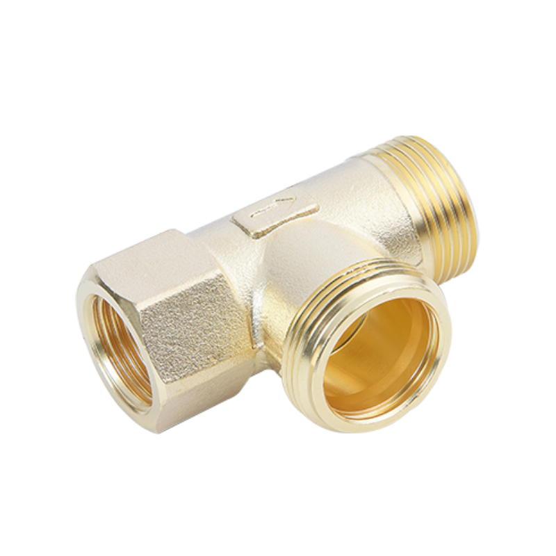 Brass forging + Tee joint + Brass joint