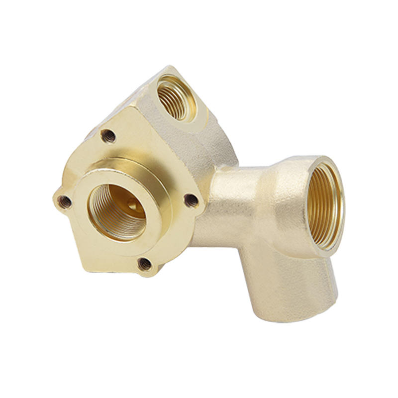 Brass forging + valve body + brass valve body